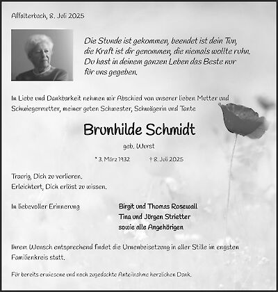 Brunhilde Schmidt