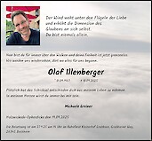 Traueranzeige Olaf Illenberger