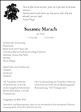 Traueranzeige Susanne Marach